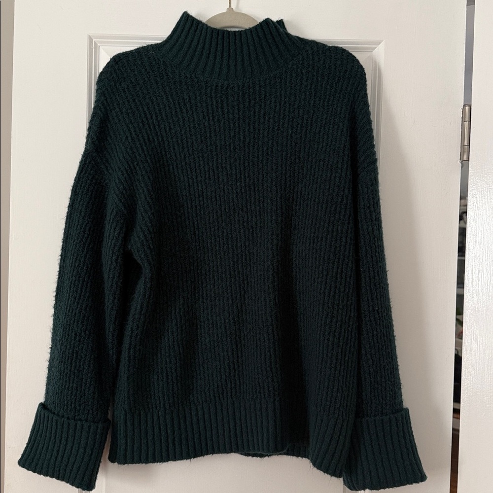 Altar'd State Deep Green Turtle Neck Sweater